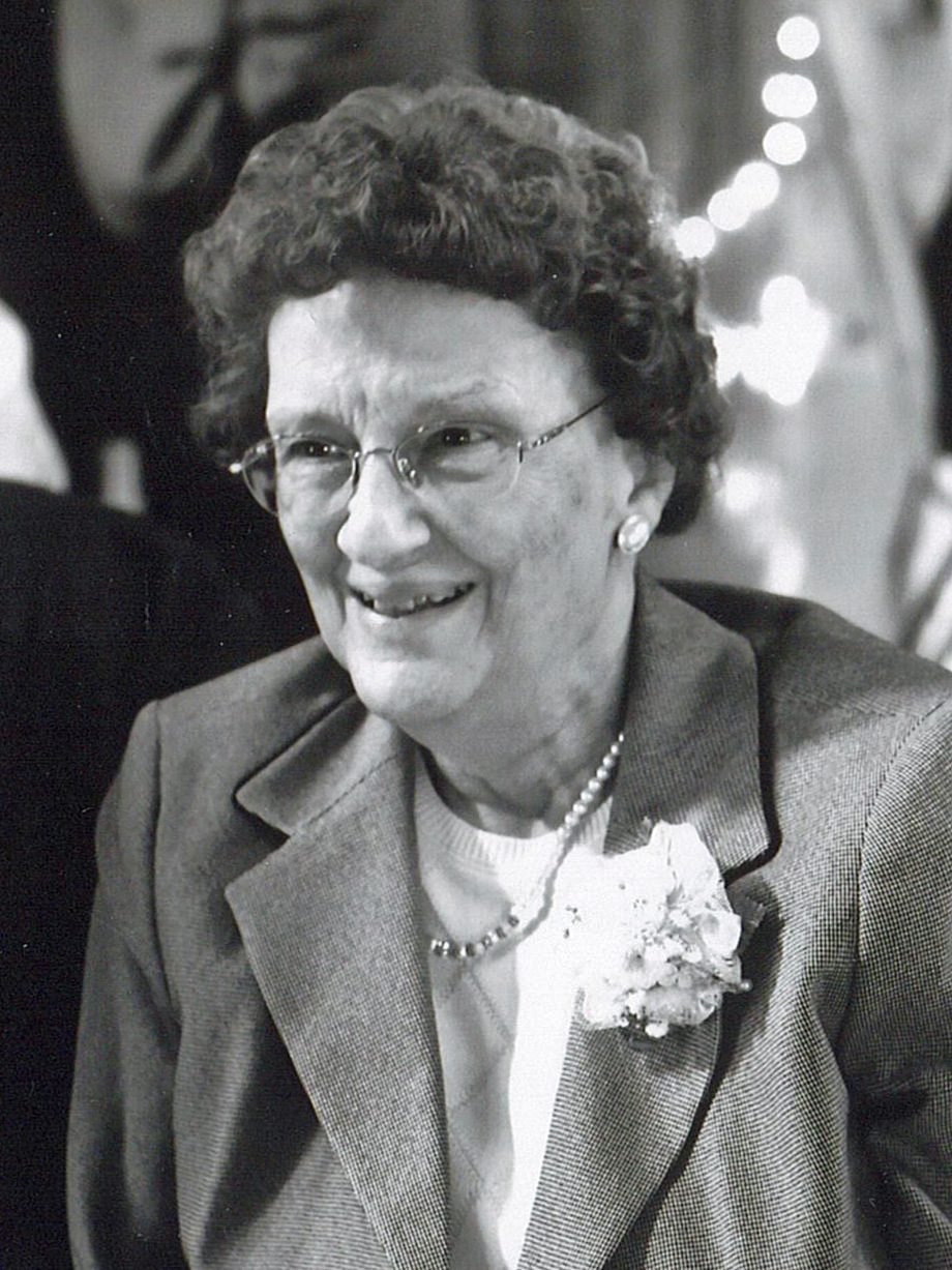 Photo of Anna E. “Betty” Witmer